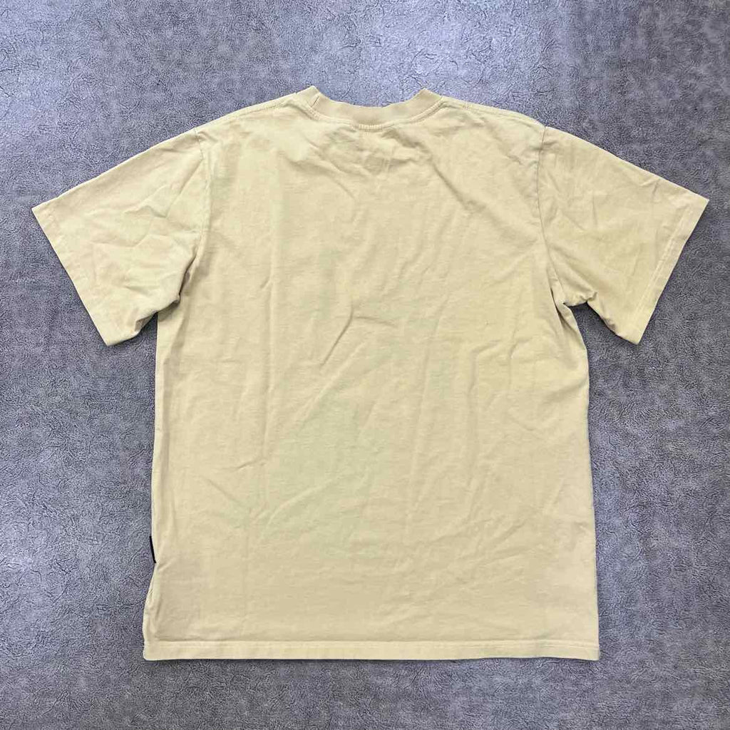 Palm Angels T-Shirt "TROPICAL" Beige Used Size XL