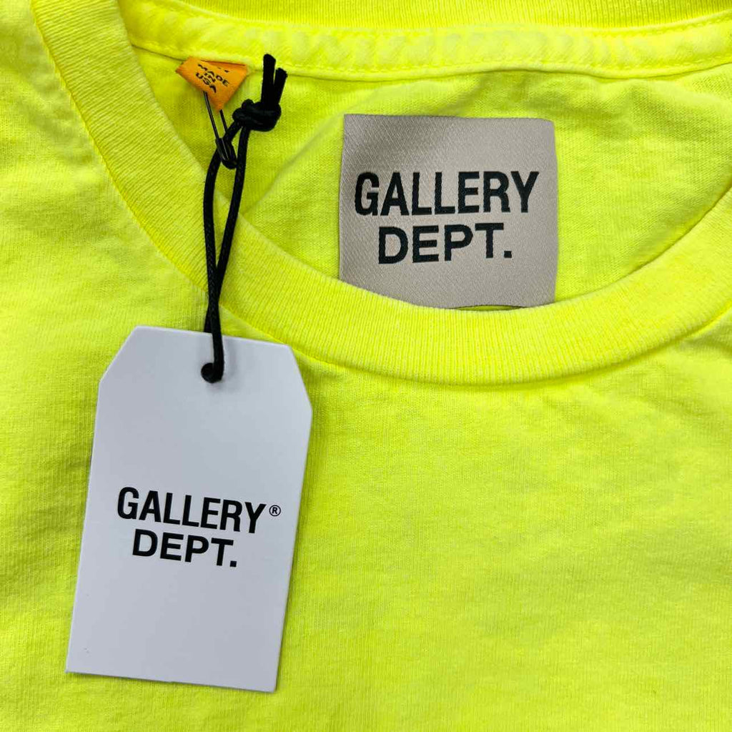 Gallery DEPT. T-Shirt "SOUVENIR" Neon New Size L
