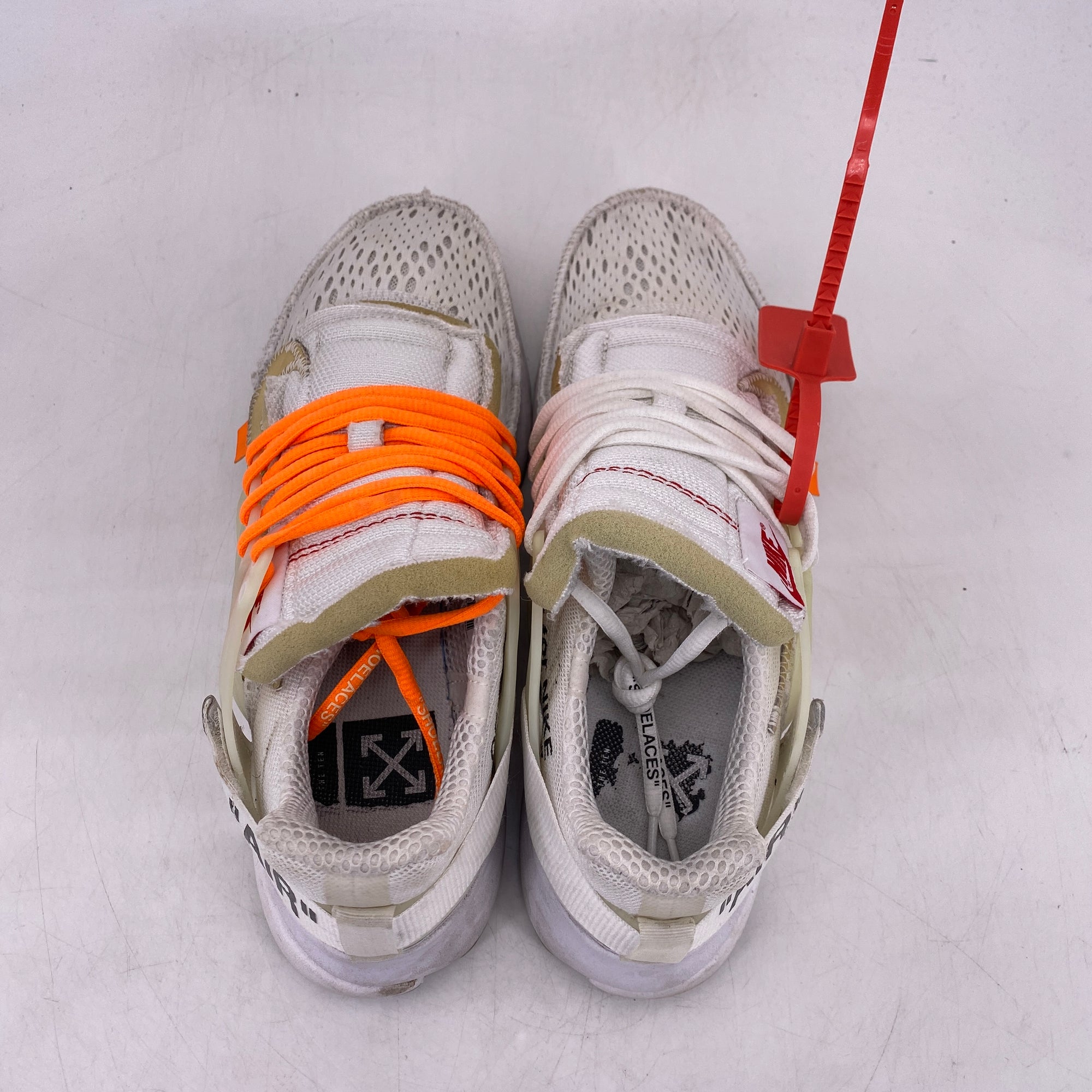 Nike Air Presto &quot;Ow White&quot; 2018 Used Size 8