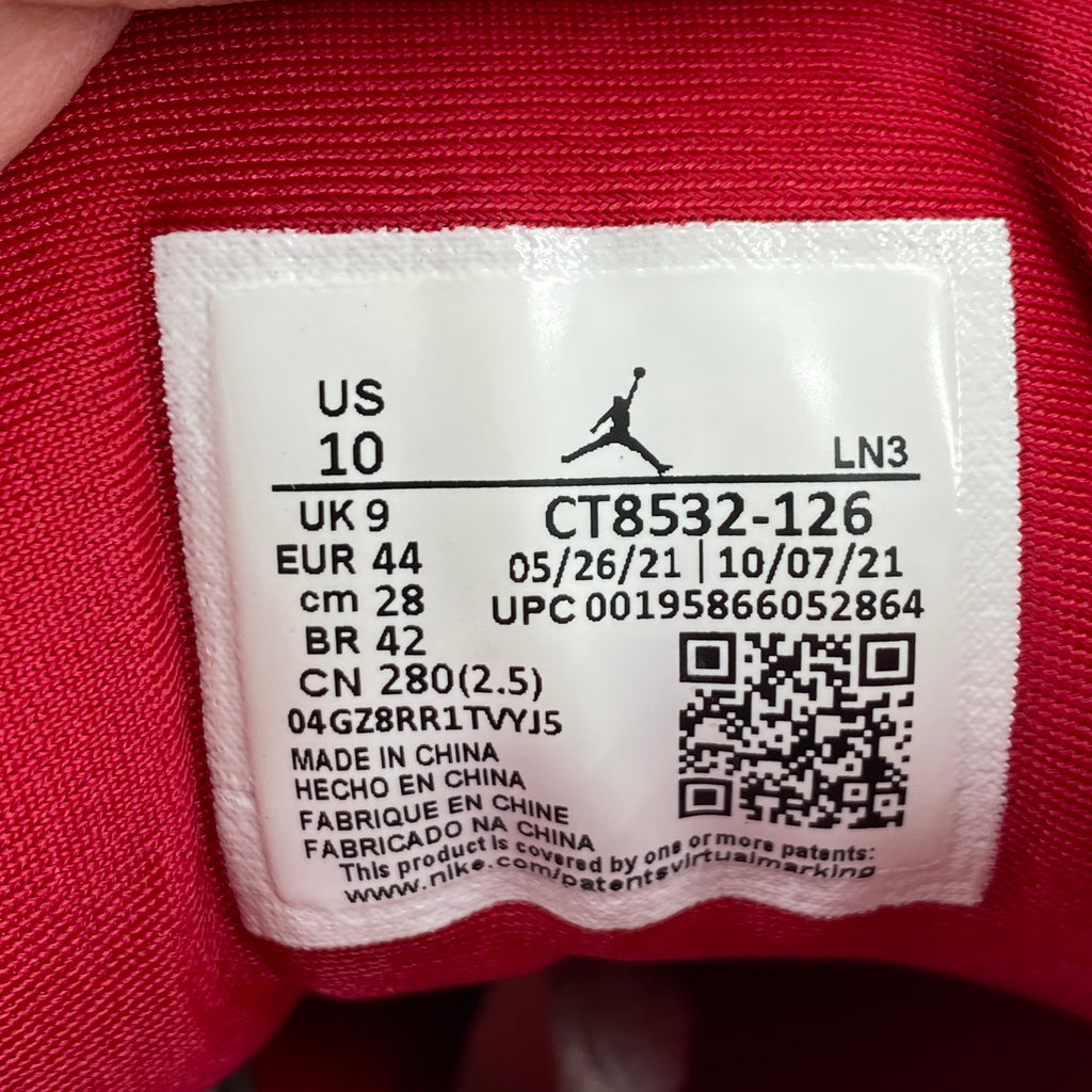 Air Jordan 3 Retro "Cardinal" 2022 Used Size 10