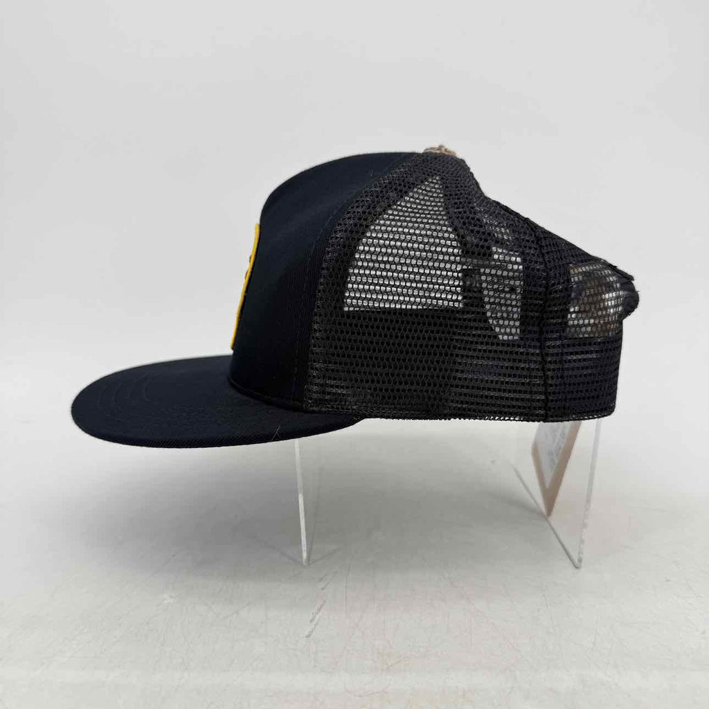 Chrome Hearts Trucker Hat "CROSS PLUS STAMP" New Black Size OS