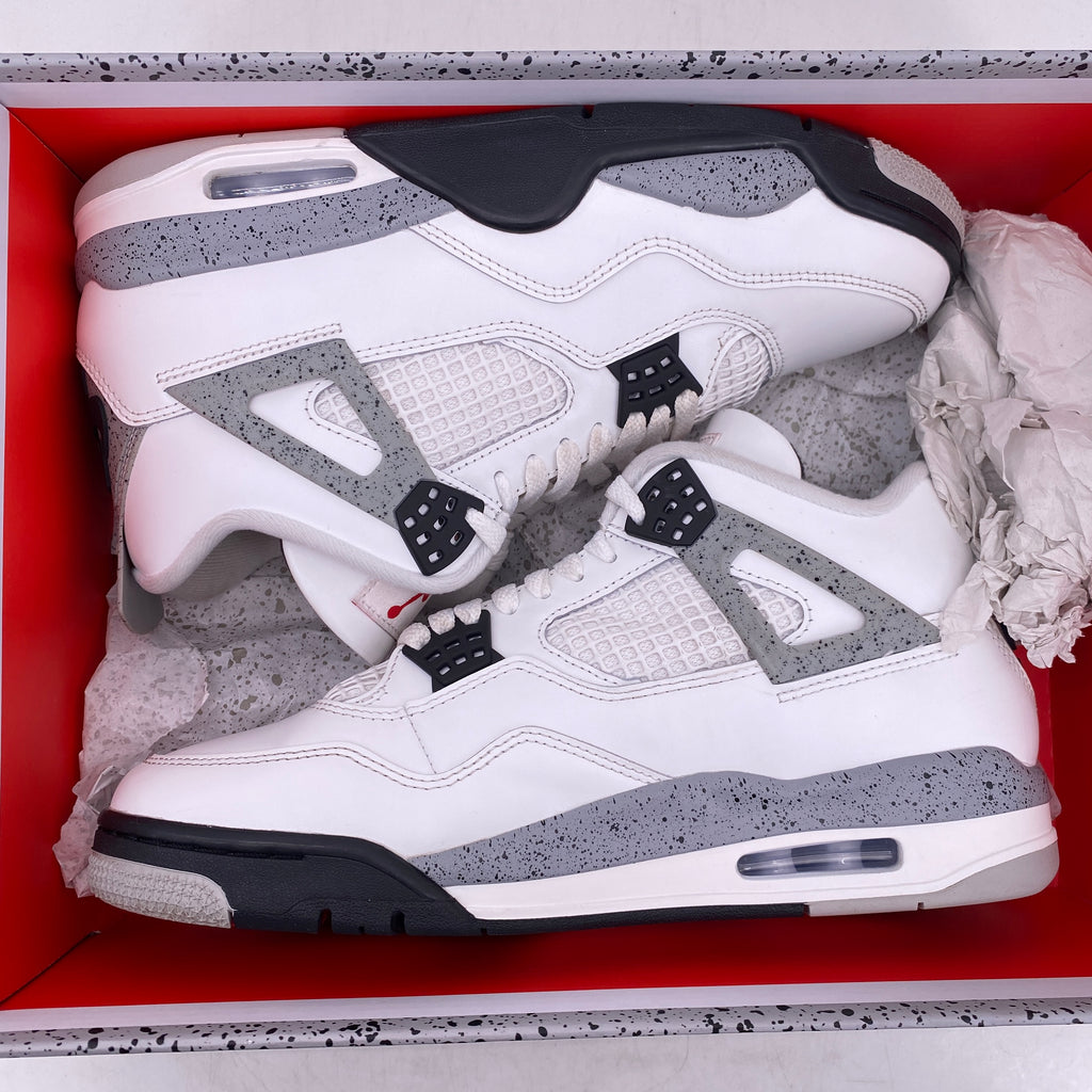 Air Jordan 4 Retro "White Cement" 2025 Used Size 9.5
