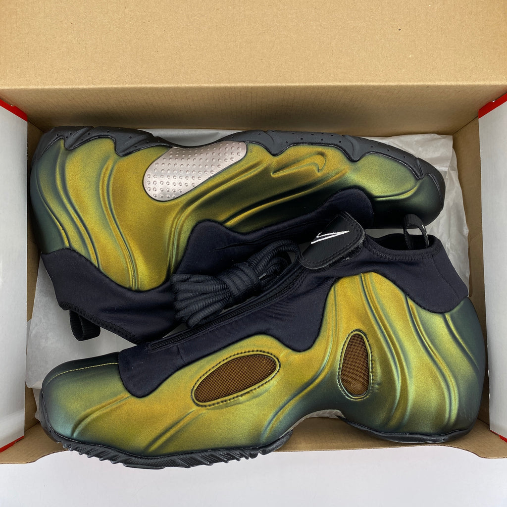 Nike Air Flightposite "Metallic Gold" 2024 New Size 10