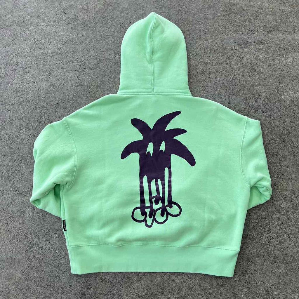 Palm Angels Hoodie "DOUBY" Green Used Size S