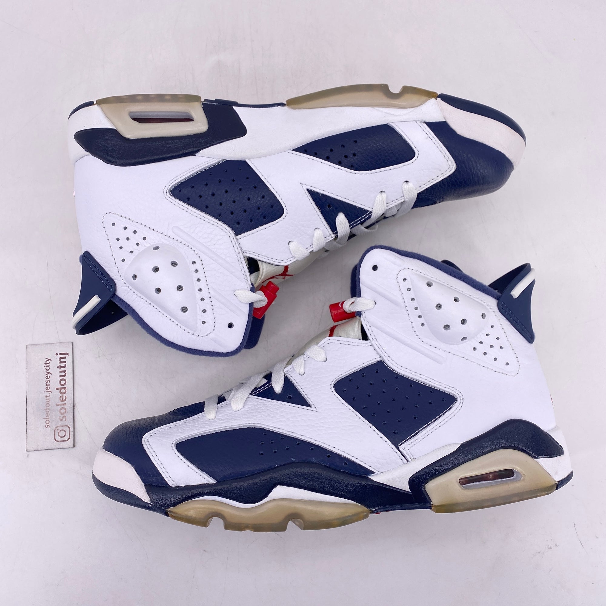 Air Jordan 6 Retro &quot;Olympic&quot; 2012 New Size 9.5