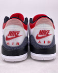 Air Jordan 3 Retro "Fire Red Denim" 2020 New Size 9.5