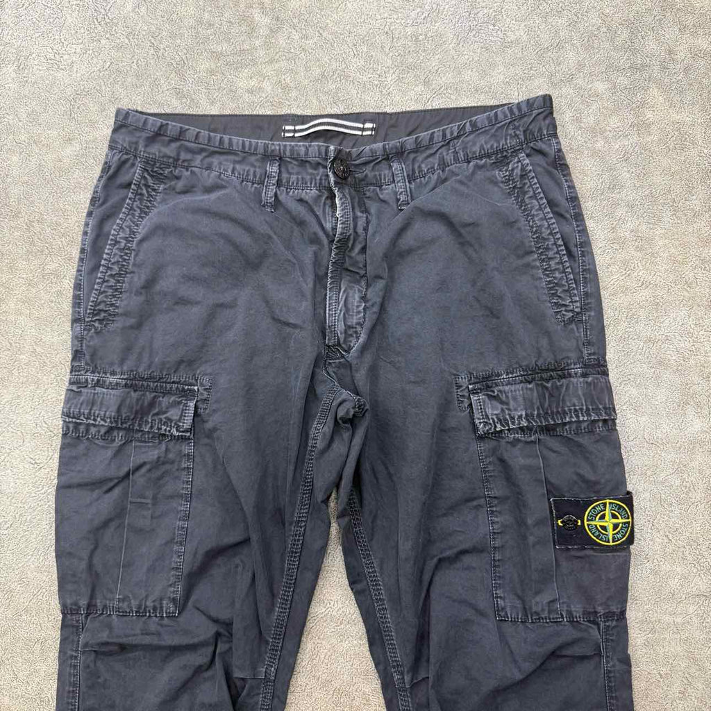 Stone Island Pants "CARGO" Navy Used Size 36