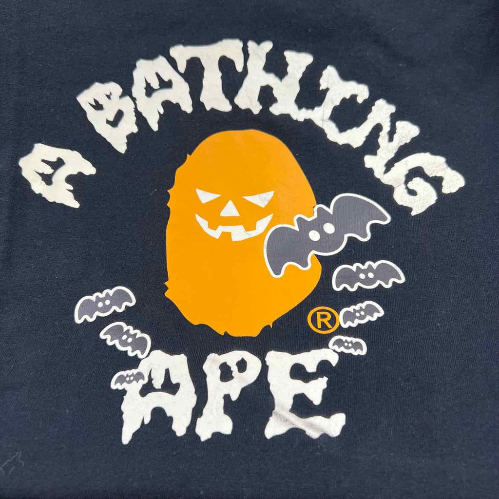 Bape T-Shirt "HALLOWEEN" Black Used Size XL