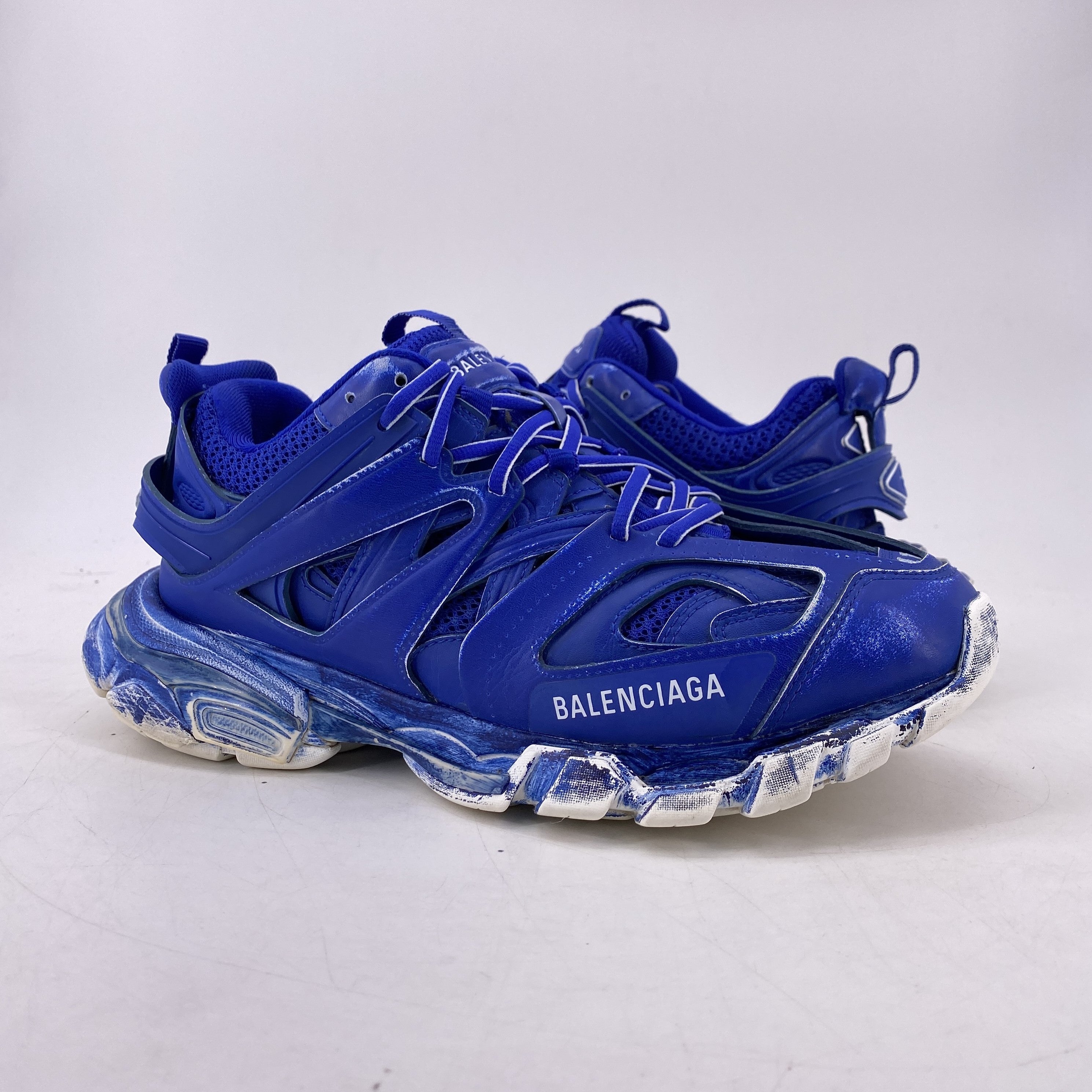 Balenciaga Track Runner &quot;Faded Blue&quot;  Used Size 41