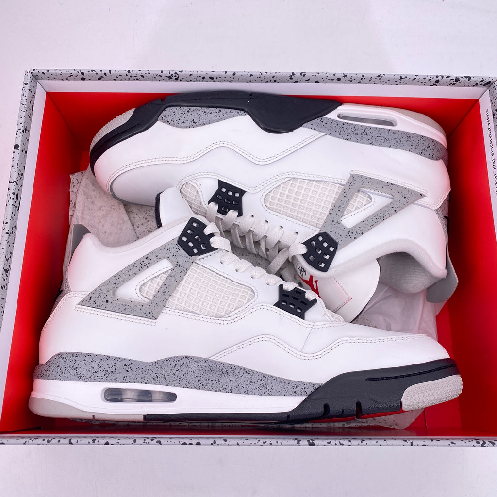 Air Jordan 4 Retro "White Cement" 2025 Used Size 11