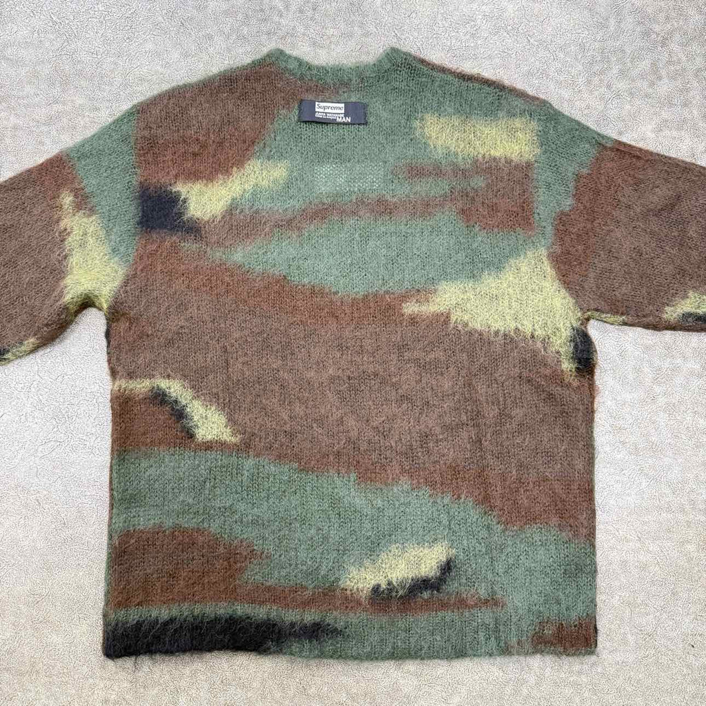 Supreme Knit Crewneck "JUNYA WATANABE CDG" Camo Used Size XL