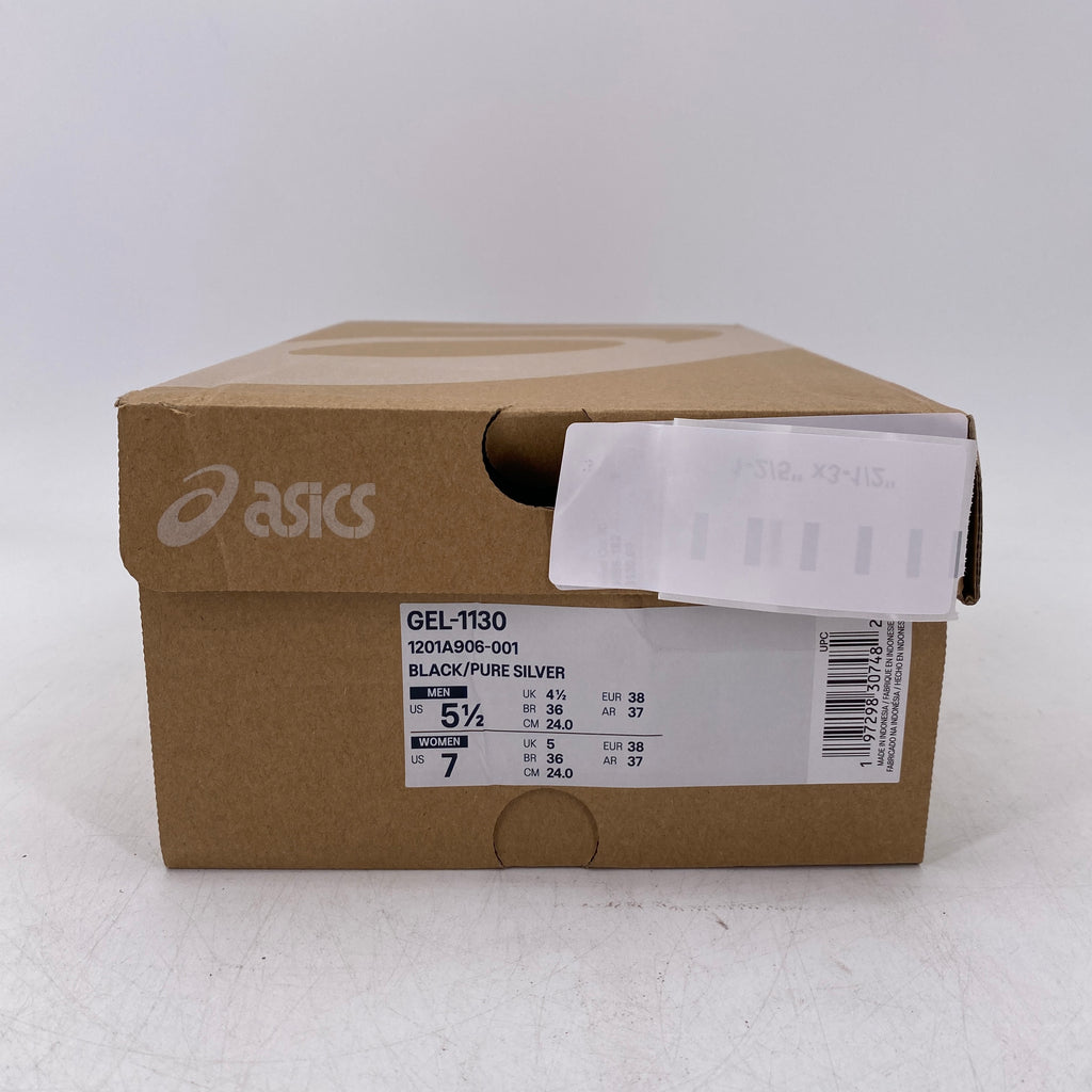 Asics Gel-1130 "Black Pure Silver" 2023 New Size 5.5