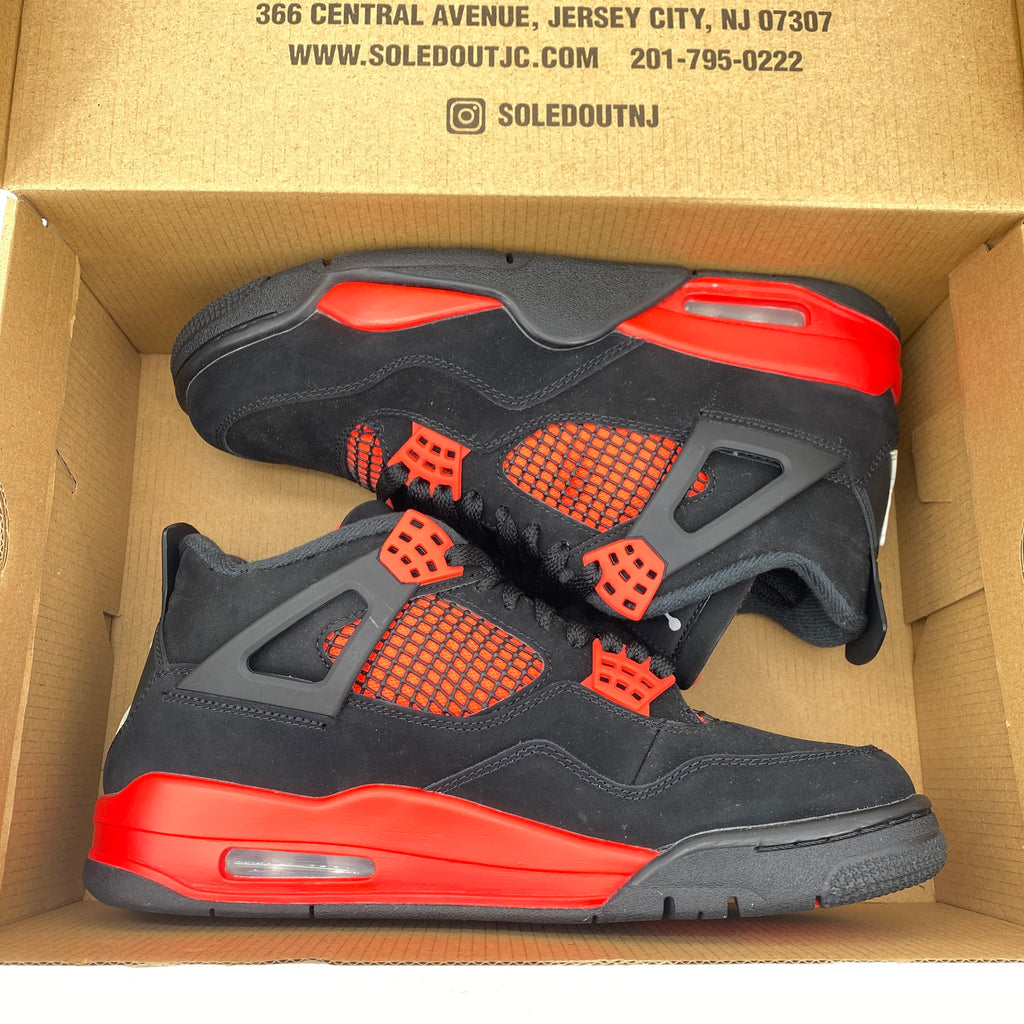 Air Jordan 4 Retro "Red Thunder" 2022 Used Size 8