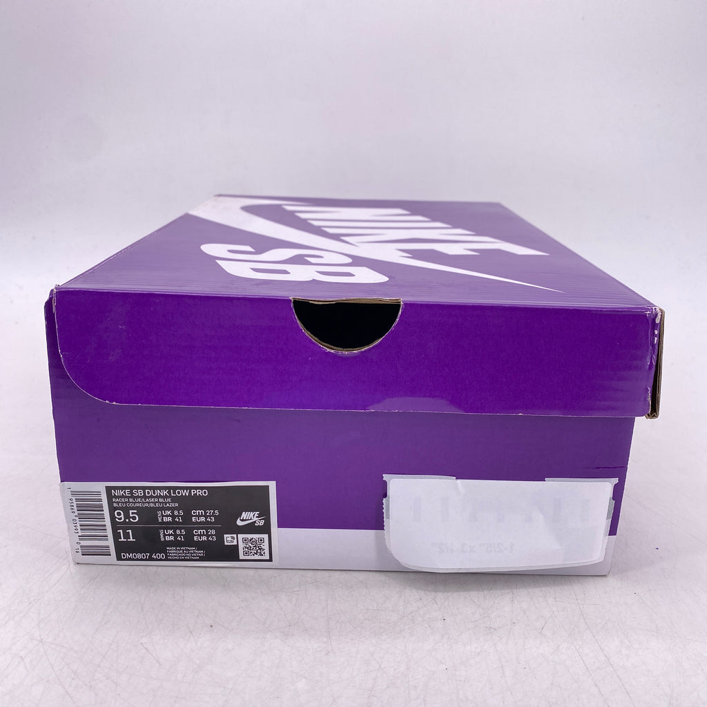 Nike SB Dunk Low "Blue Raspberry" 2022 New Size 9.5