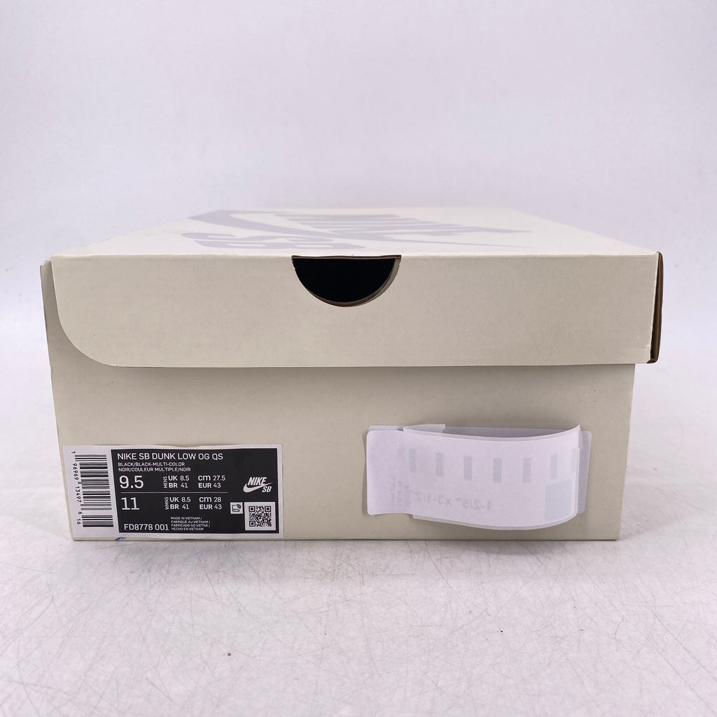 Nike SB Dunk Low "Supreme Rammellzee" 2023 New Size 9.5