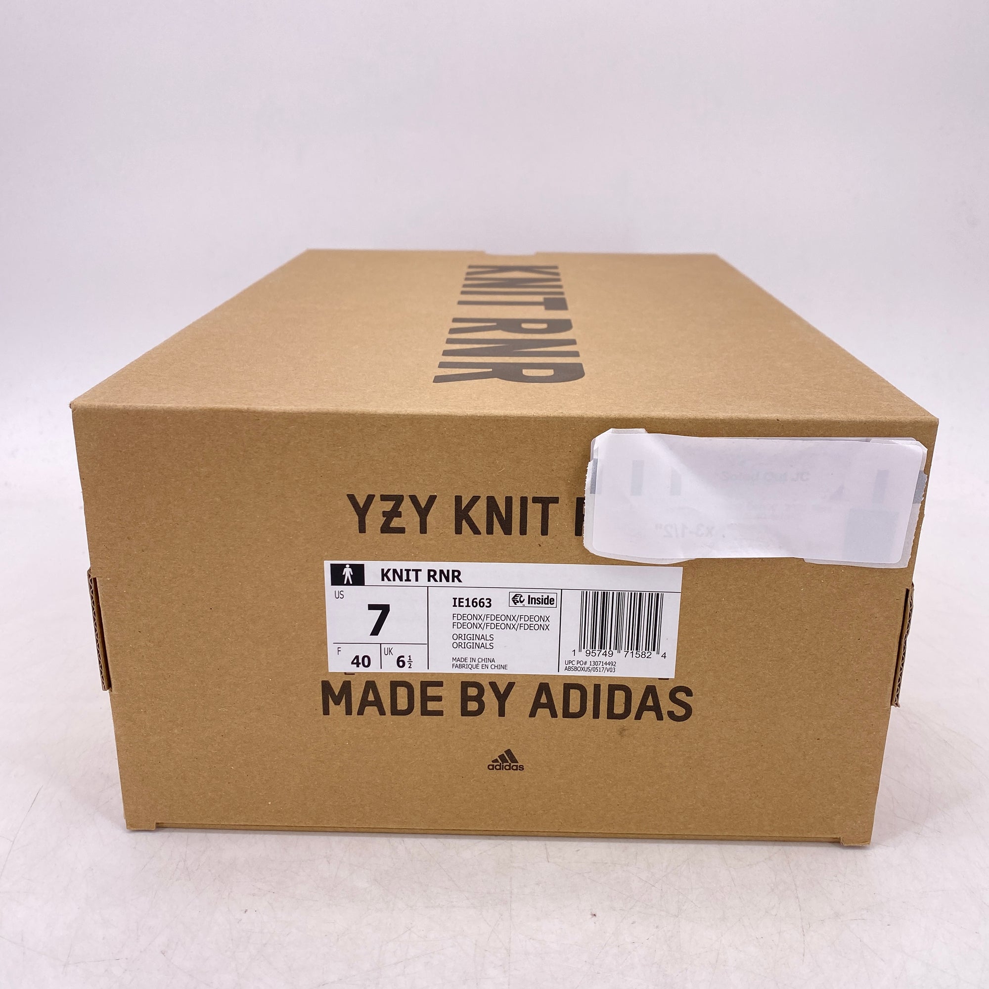 Yeezy Knit RNR &quot;Fade Onyx&quot; 2023 New Size 7