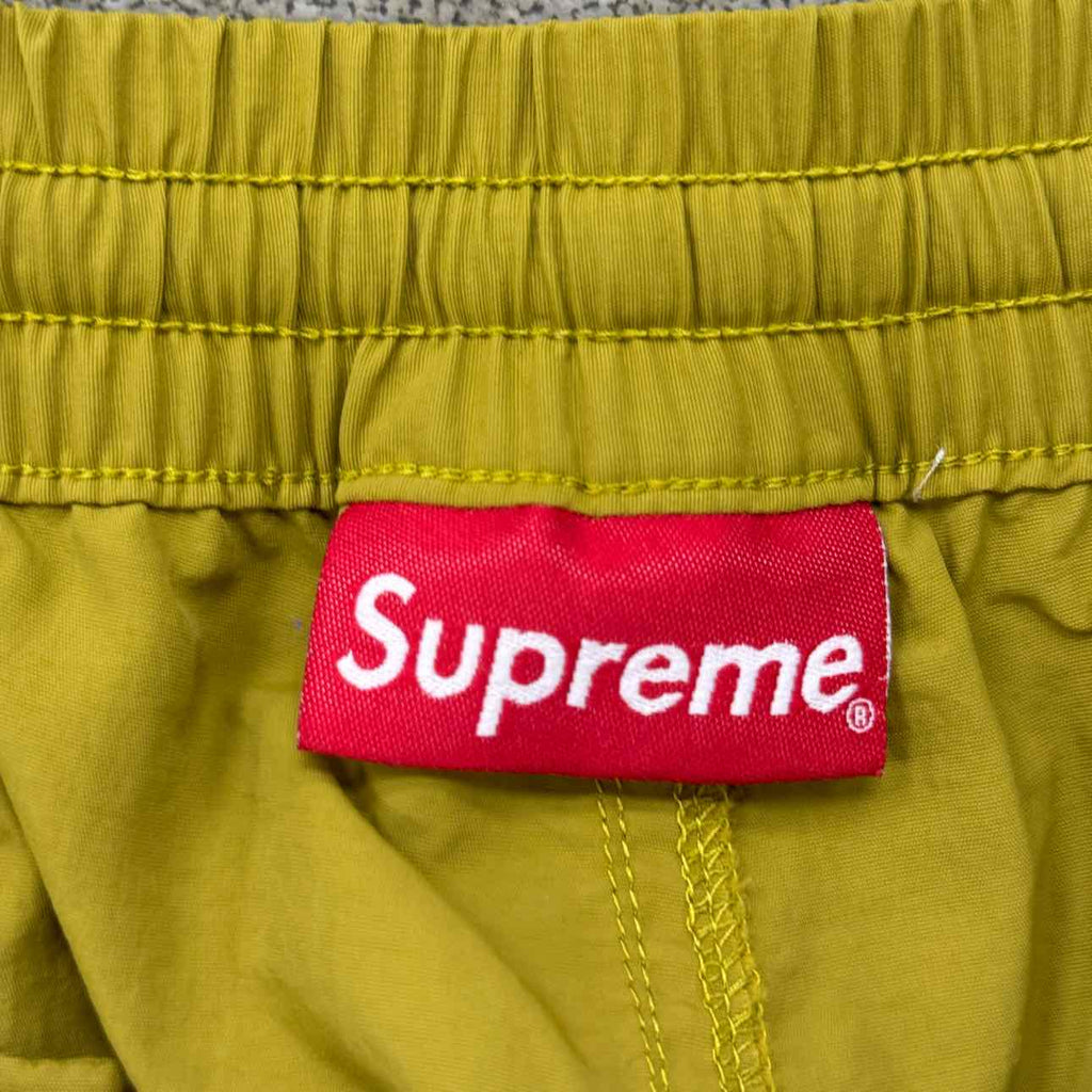 Supreme Track Pants "NYLON" Green Used Size XL