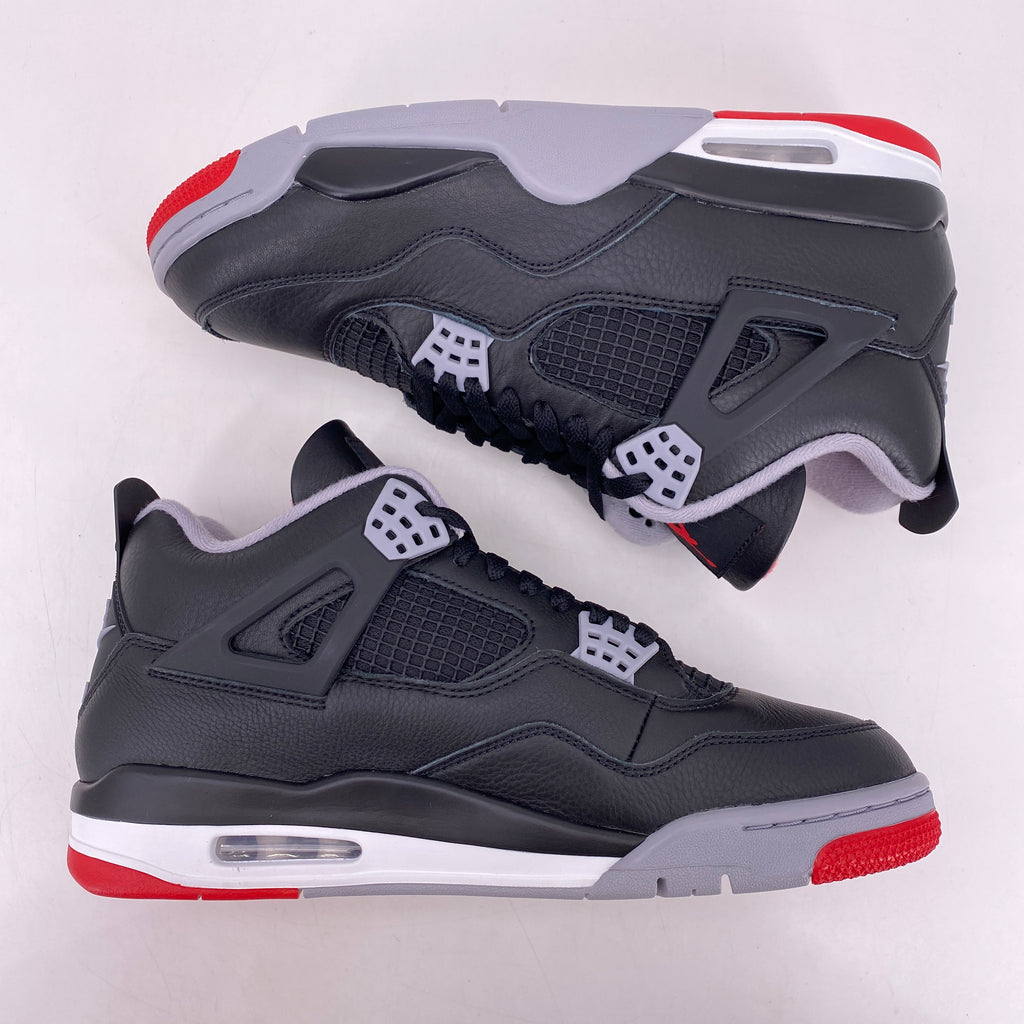 Air Jordan 4 Retro "Bred Reimagined" 2024 New Size 10.5