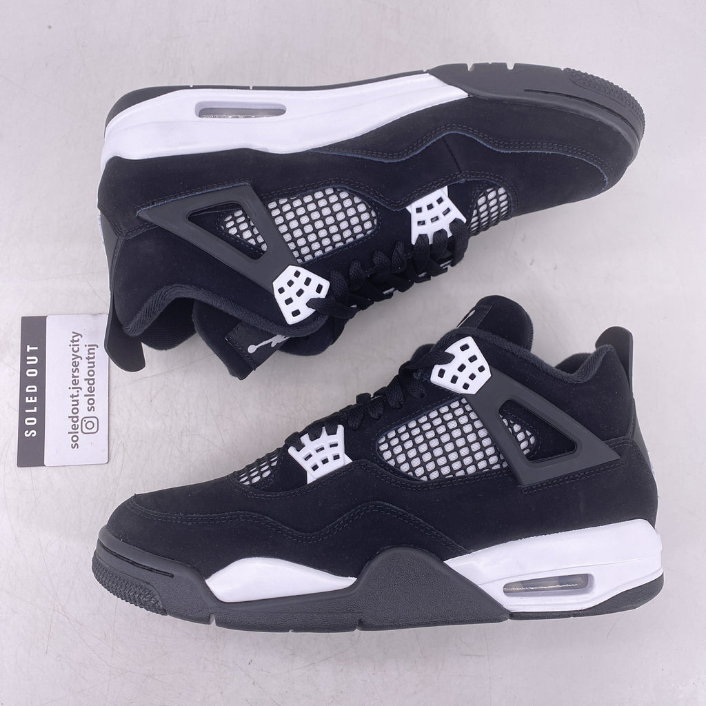 Air Jordan 4 Retro "White Thunder" 2024 New Size 9.5