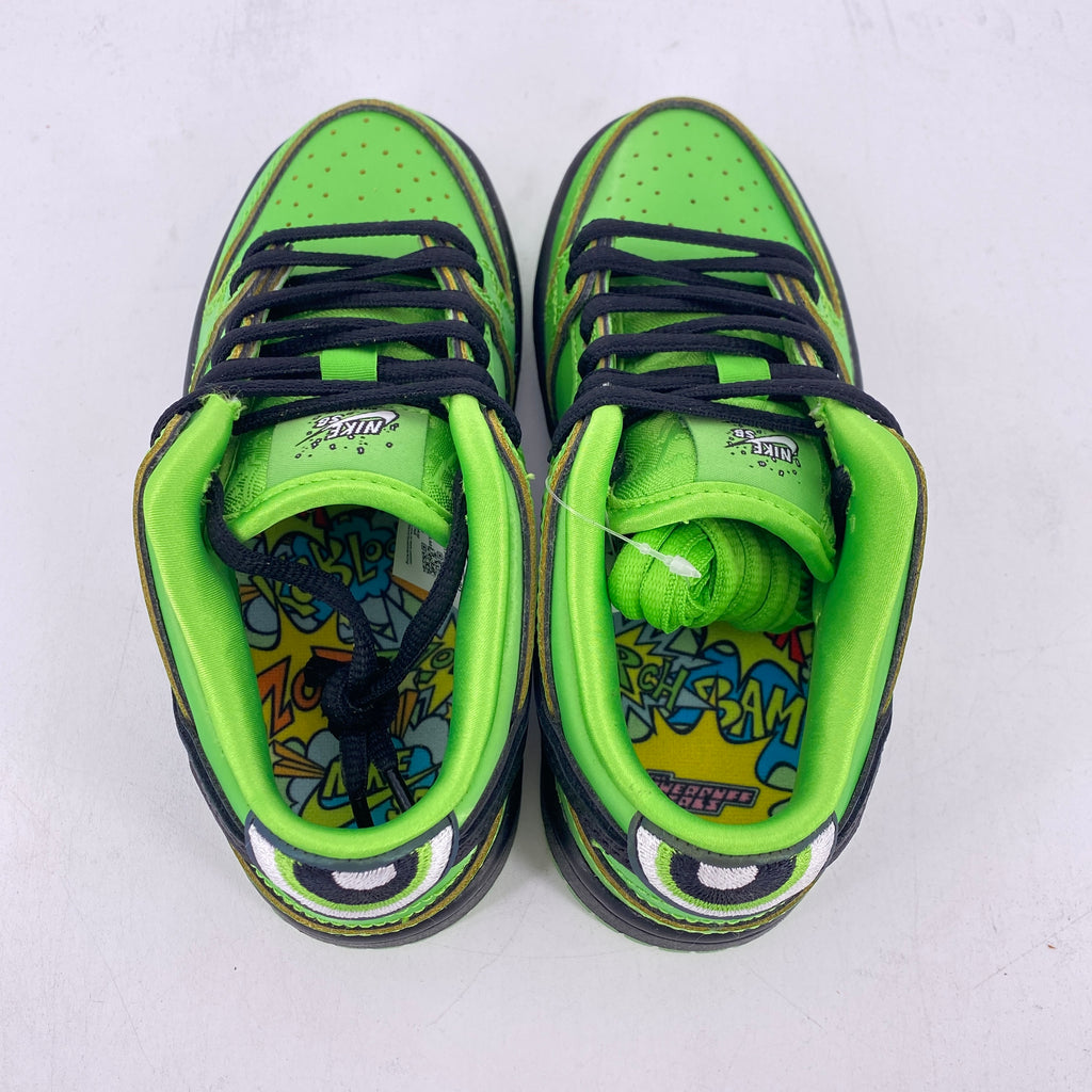 Nike (PS) SB Dunk Low "Powerpuff Buttercup" 2023 New Size 11c