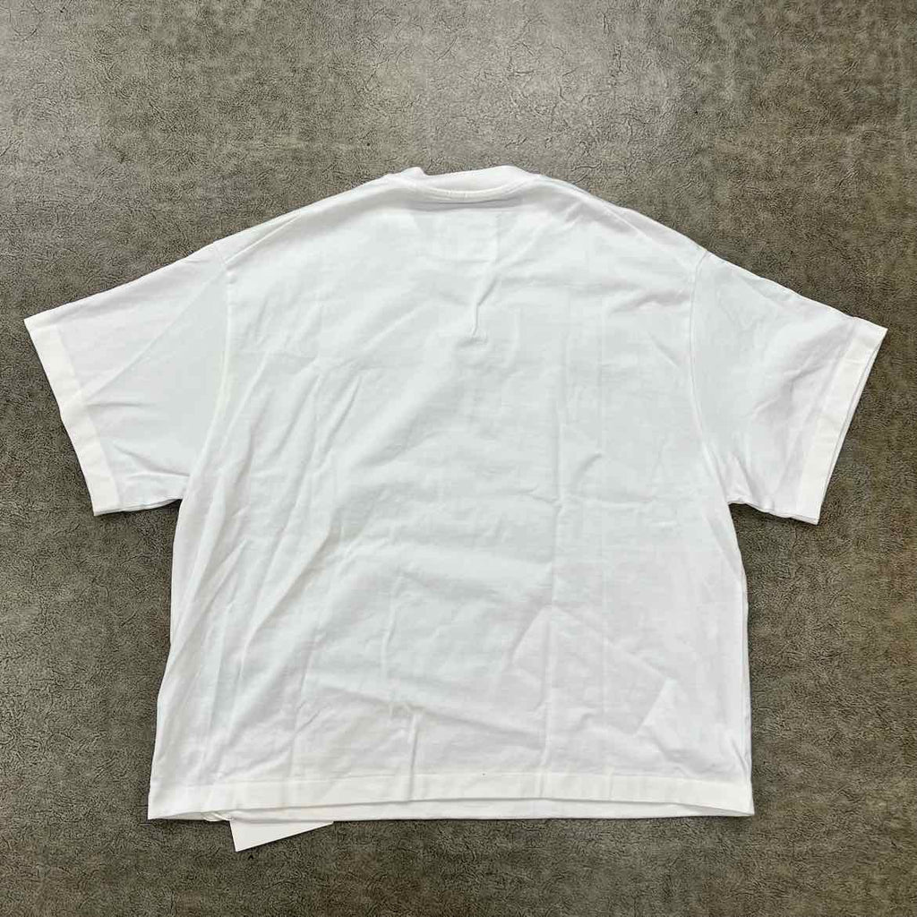 Jil Sander T-Shirt "LOGO" Cream New Size L