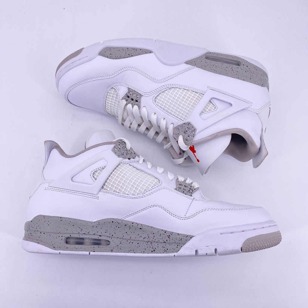 Air Jordan 4 Retro "White Oreo" 2021 Used Size 12