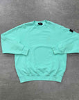 Stone Island Crewneck Sweater "SHADOW PROJECT" Aqua Used Size XL