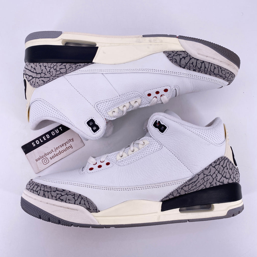 Air Jordan 3 Retro "White Cement Reimagined" 2023 Used Size 11.5