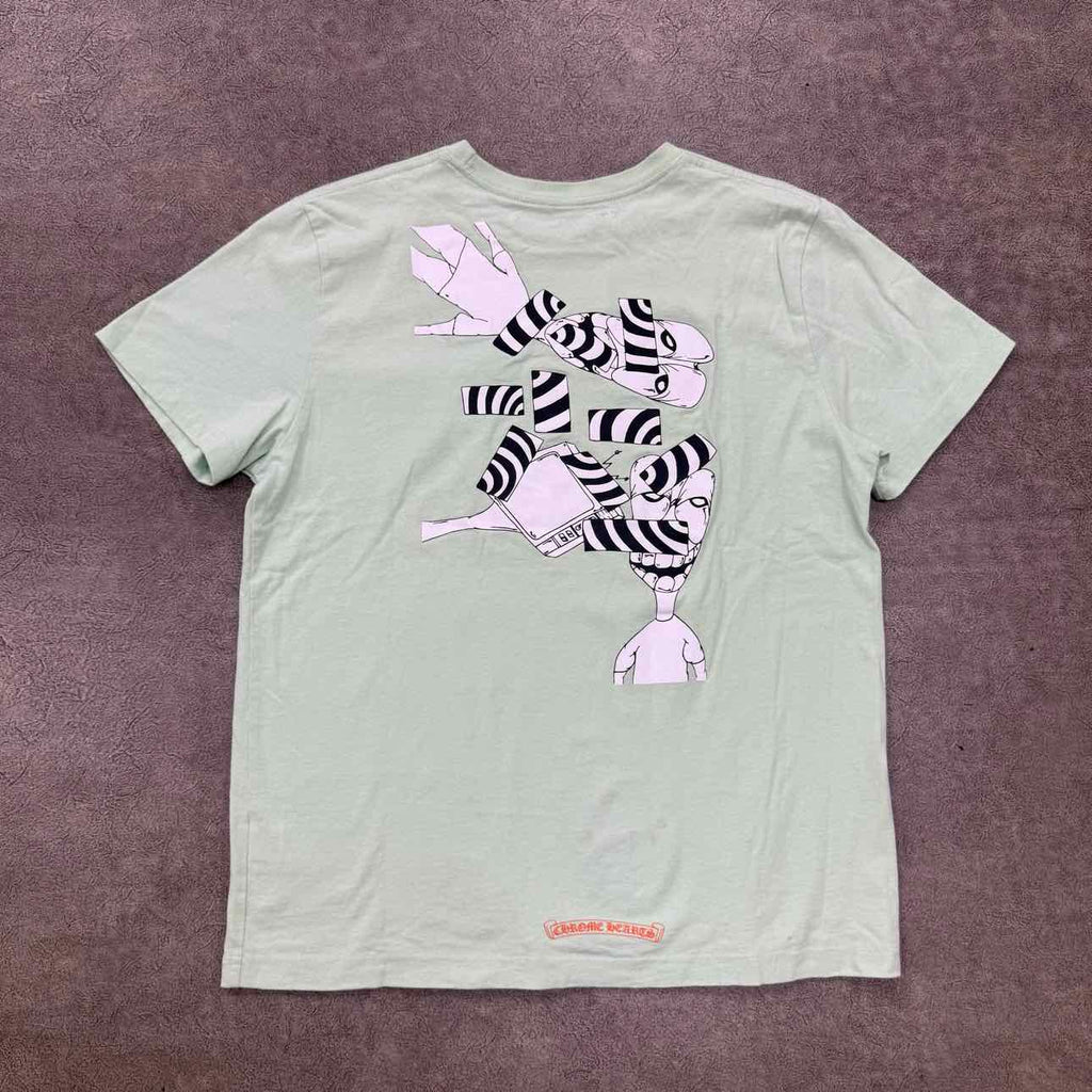Chrome Hearts T-Shirt "MATTY BOY LUST" Sage Used Size L