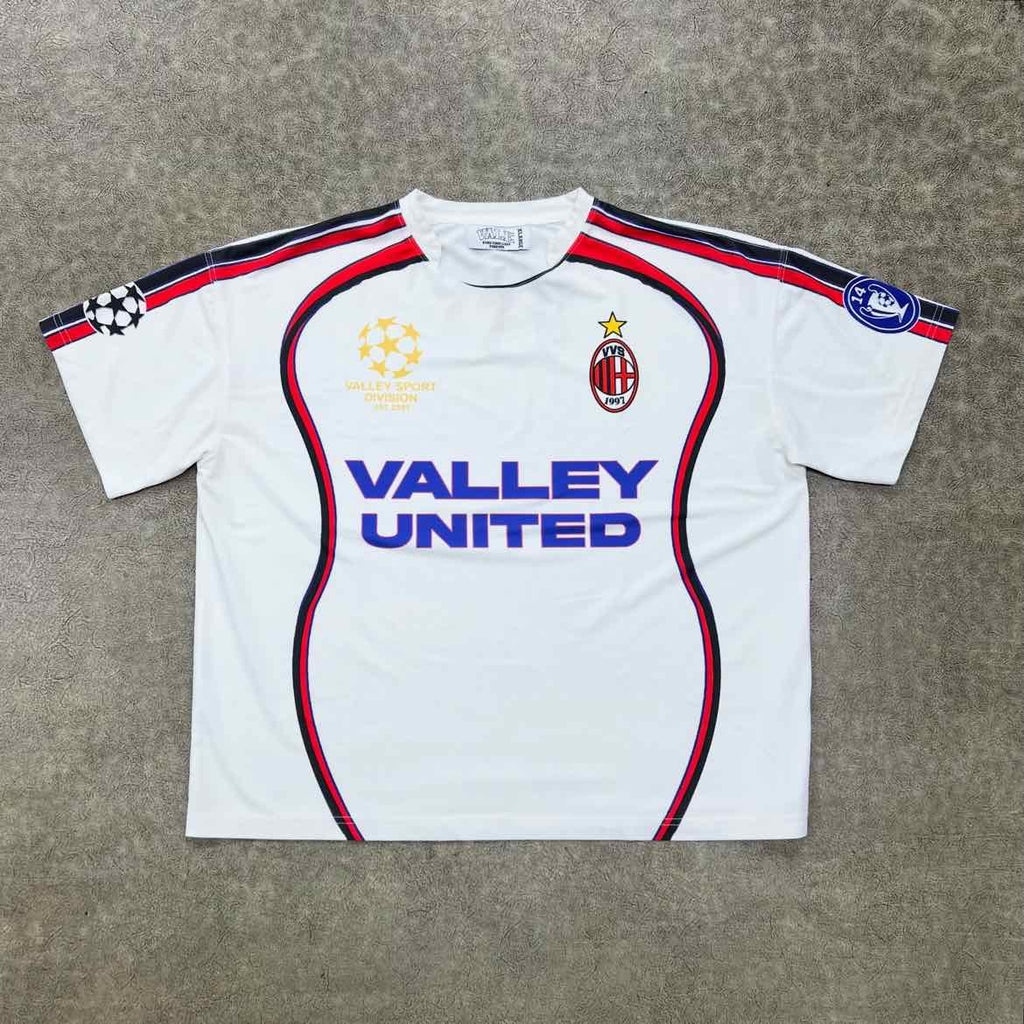 Vale Jersey "VALLEY UNITED" White Used Size XL