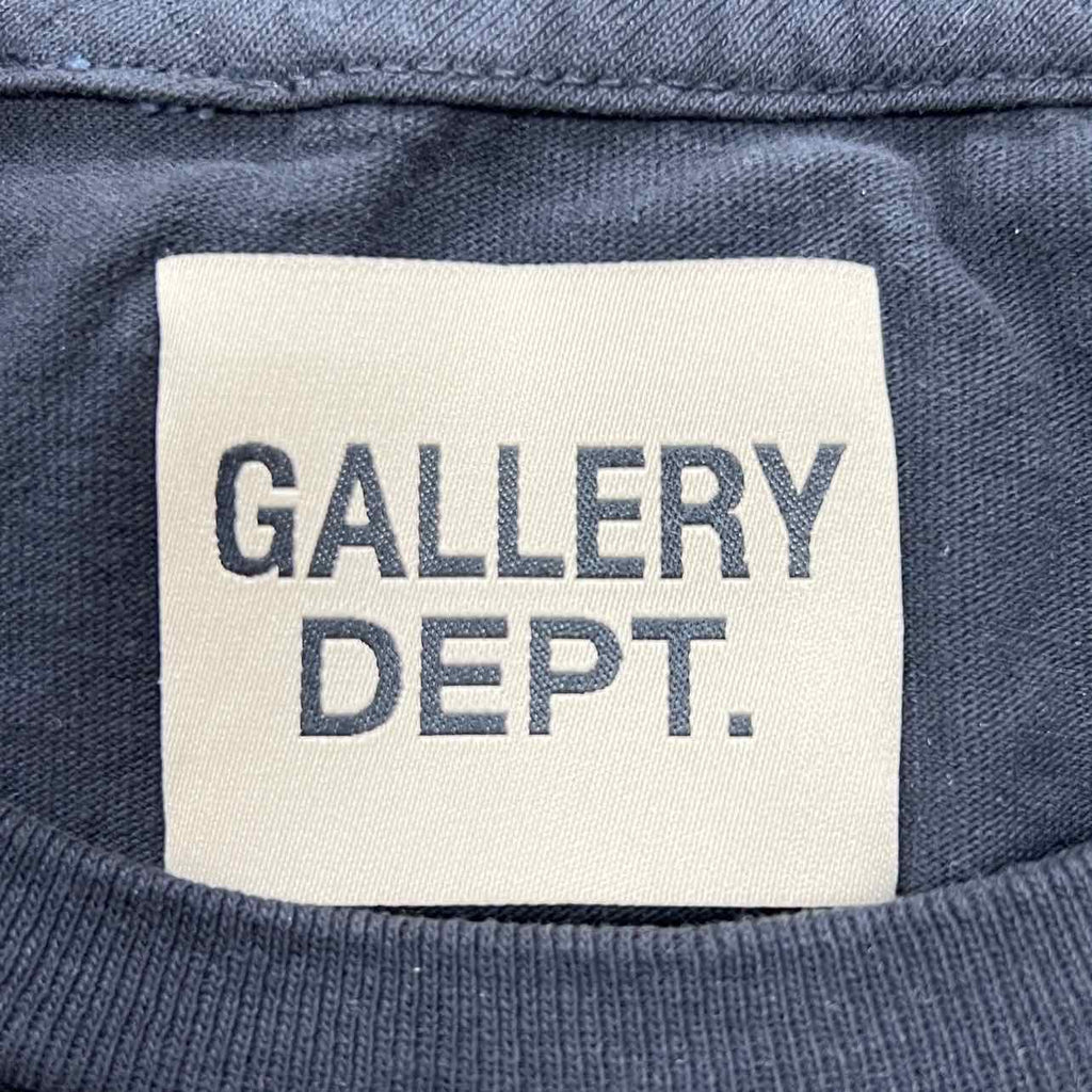 Gallery DEPT. T-Shirt "FRENCH" Black New Size S