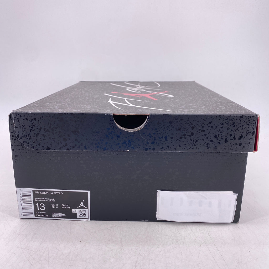 Air Jordan 4 Retro "Red Cement" 2023 New (Cond) Size 13