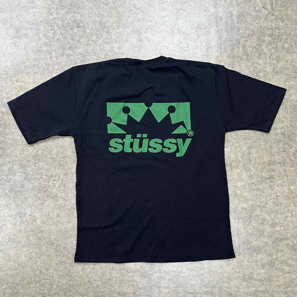 Stussy T-Shirt "SMALL LOGO" Black New Size XL