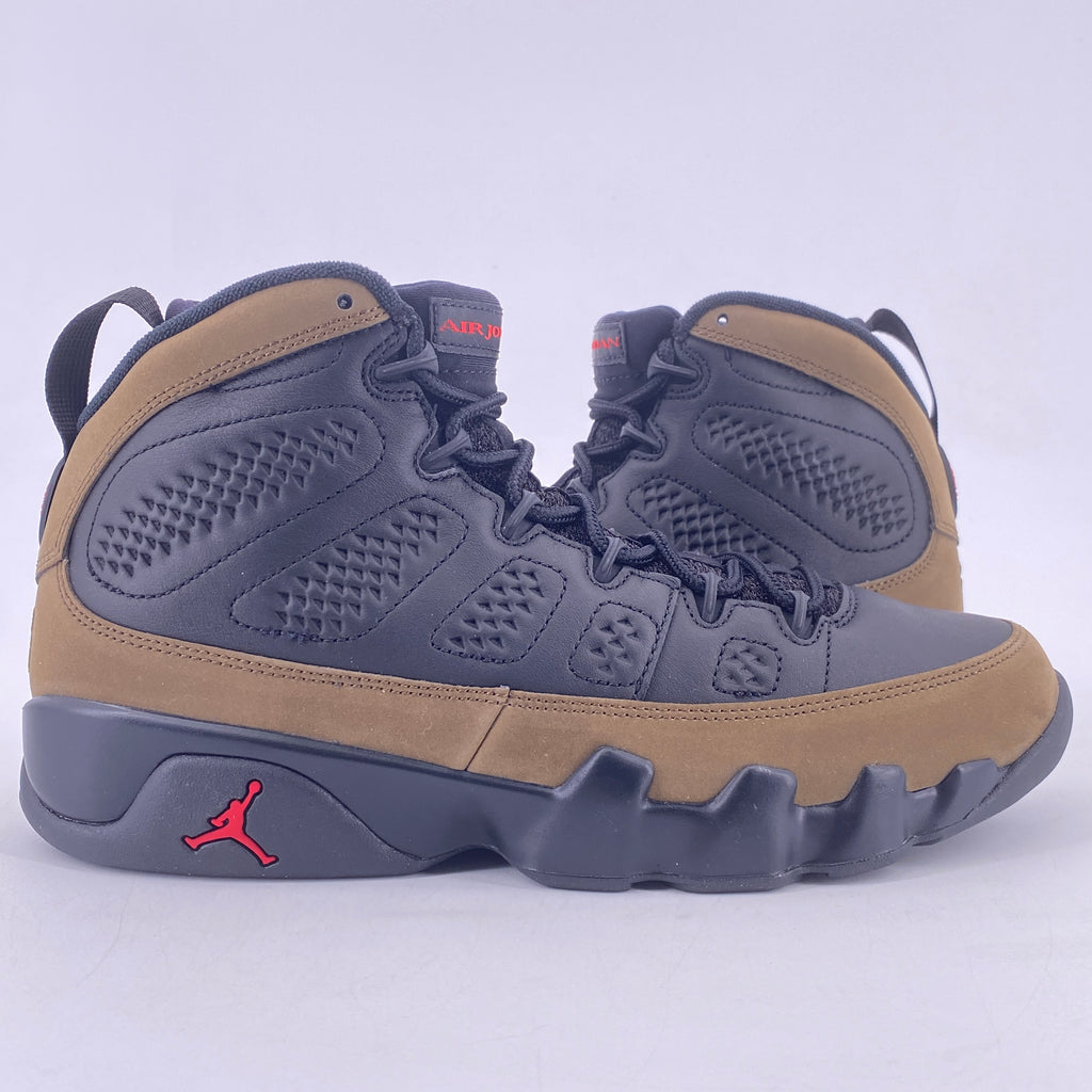 Air Jordan 9 Retro "Olive" 2024 New Size 8.5