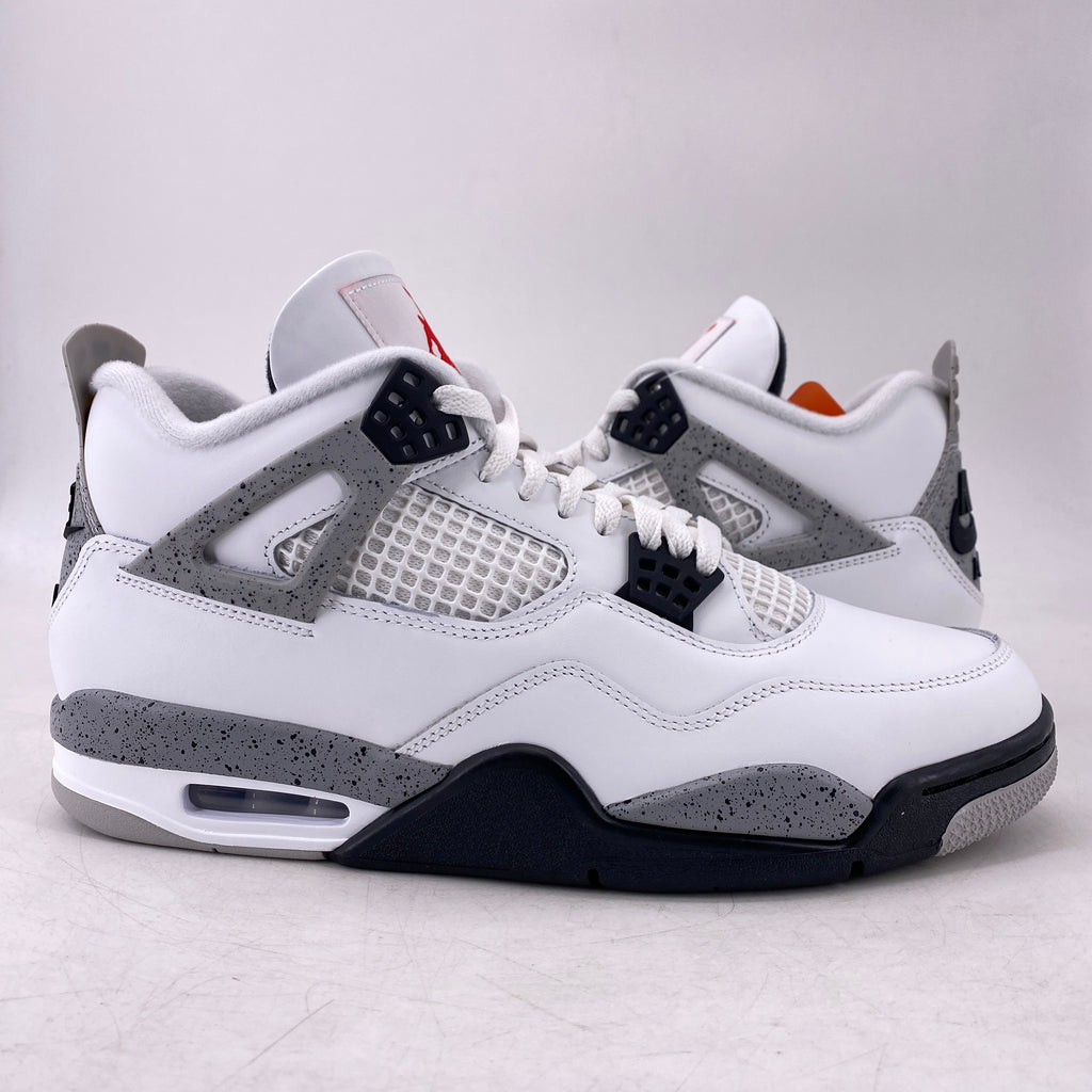 Air Jordan 4 Retro "White Cement" 2025 New Size 11