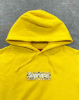 Supreme Hoodie "BANDANA BOX LOGO" Yellow Used Size S