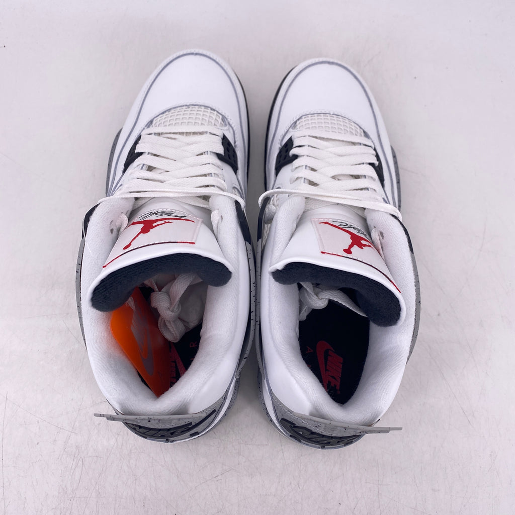 Air Jordan 4 Retro "White Cement" 2025 New Size 11