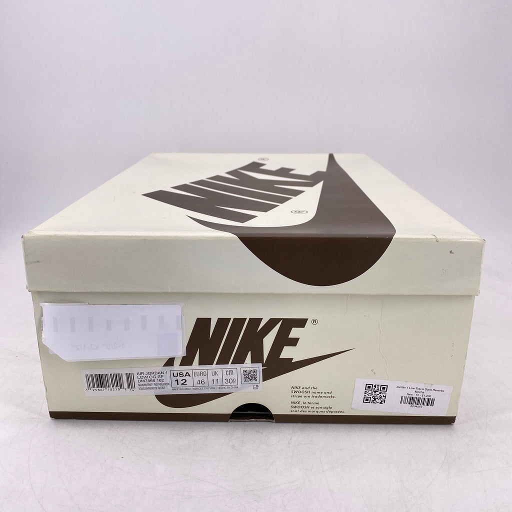 Air Jordan 1 Retro Low "Travis Reverse Mocha" 2022 New Size 12