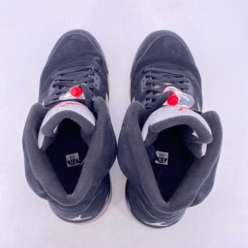 Air Jordan 5 Retro "Black Metallic" 2011 Used Size 11.5