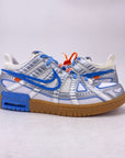 Nike Air Rubber Dunk / OW "Off White Unc" 2020 Used Size 11