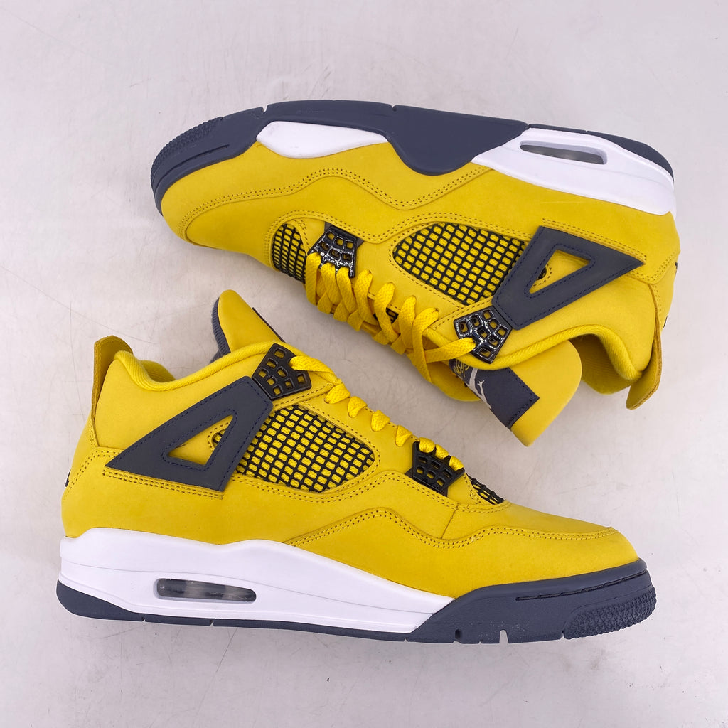 Air Jordan 4 Retro "Lightning" 2021 New Size 10.5