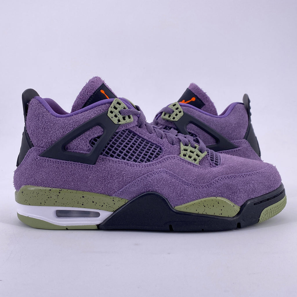 Air Jordan (W) 4 Retro "Canyon Purple" 2022 New (Cond) Size 10.5W