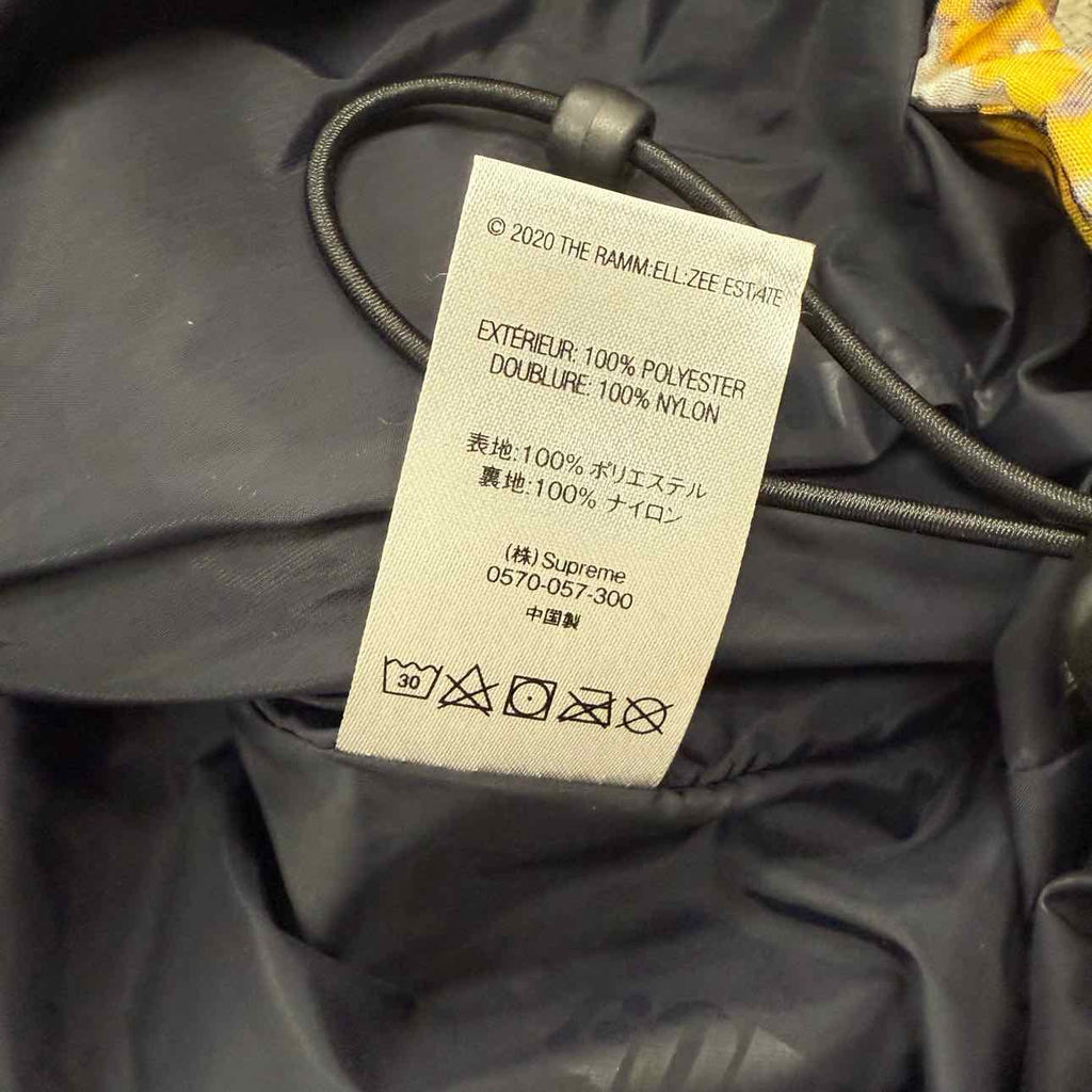 Supreme Anorak Jacket "RAMMELLZEE YELLOW" Yellow Used Size L