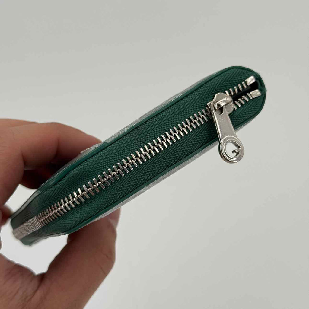 Goyard Wallet "MATIGNON" Used Green