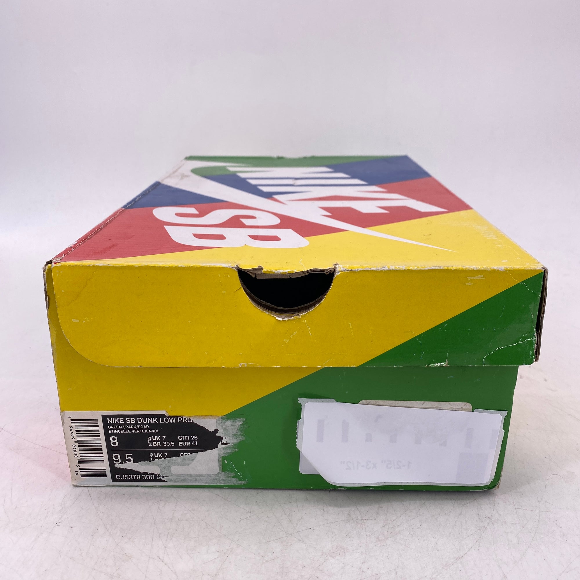 Nike SB Dunk Low &quot;Grateful Dead Green&quot; 2020 Used Size 8