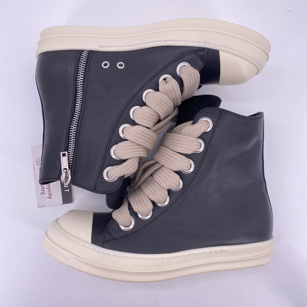 Rick Owens High Top "Jumbo Lace"  New Size 44