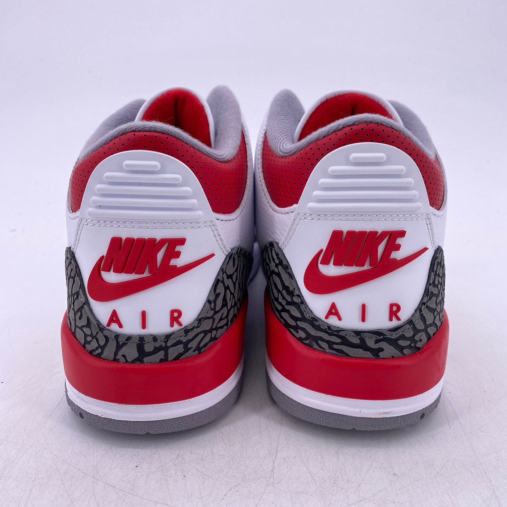 Air Jordan 3 Retro "Fire Red" 2022 New Size 8.5