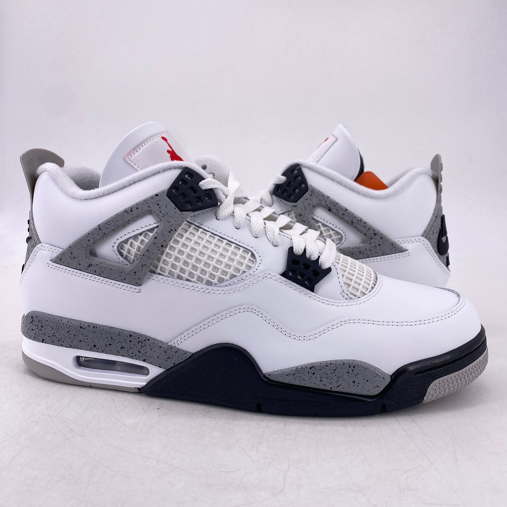 Air Jordan 4 Retro "White Cement" 2025 New Size 12