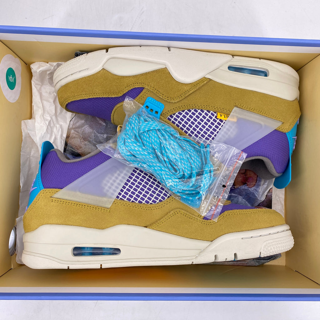 Air Jordan 4 Retro "Union Desert Moss" 2021 New Size 8