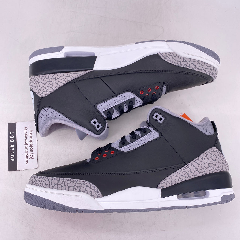 Air Jordan 3 Retro "Black Cement" 2024 New Size 14